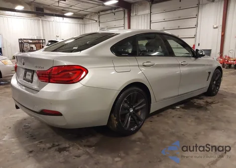 2018 BMW 430I Gran Coupe xDrive из США, поврежденный, VIN WBA4J3C51JBB97452